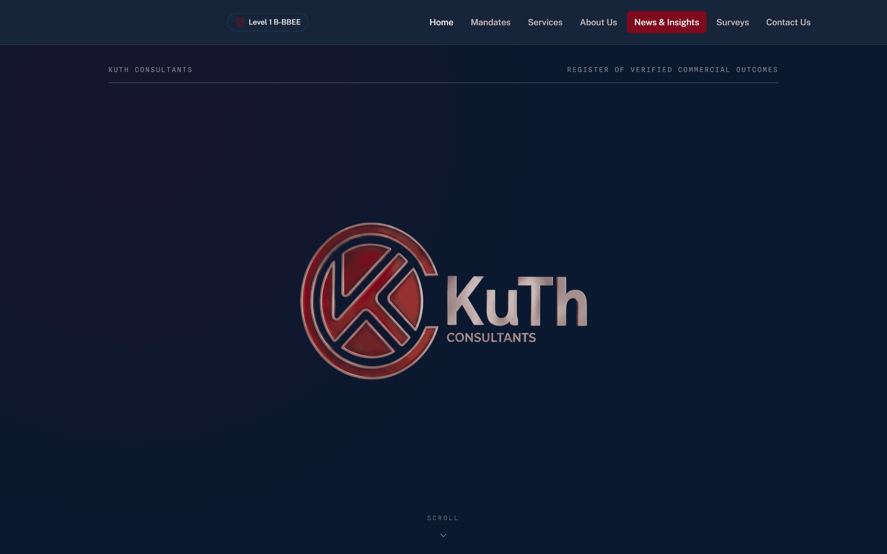 The KuTh Consultants website